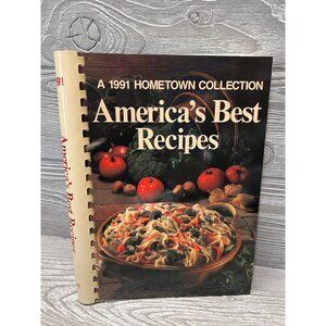 Vintage 1991 America’s Best Recipes Spiral Bound Cookbook